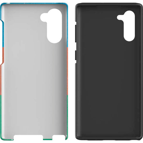 Azerbaijan Flag Distressed Galaxy Note 10 Pro Case